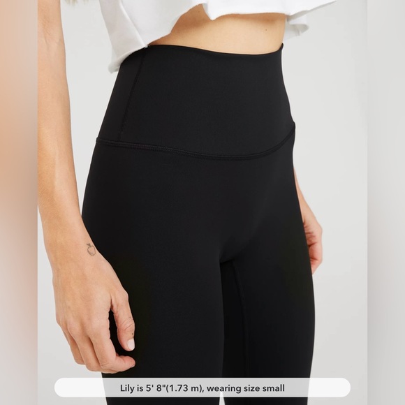 Small Black NWT OFFLINE By Aerie Goals High Waisted Legging 7/8 - Picture 4 of 9